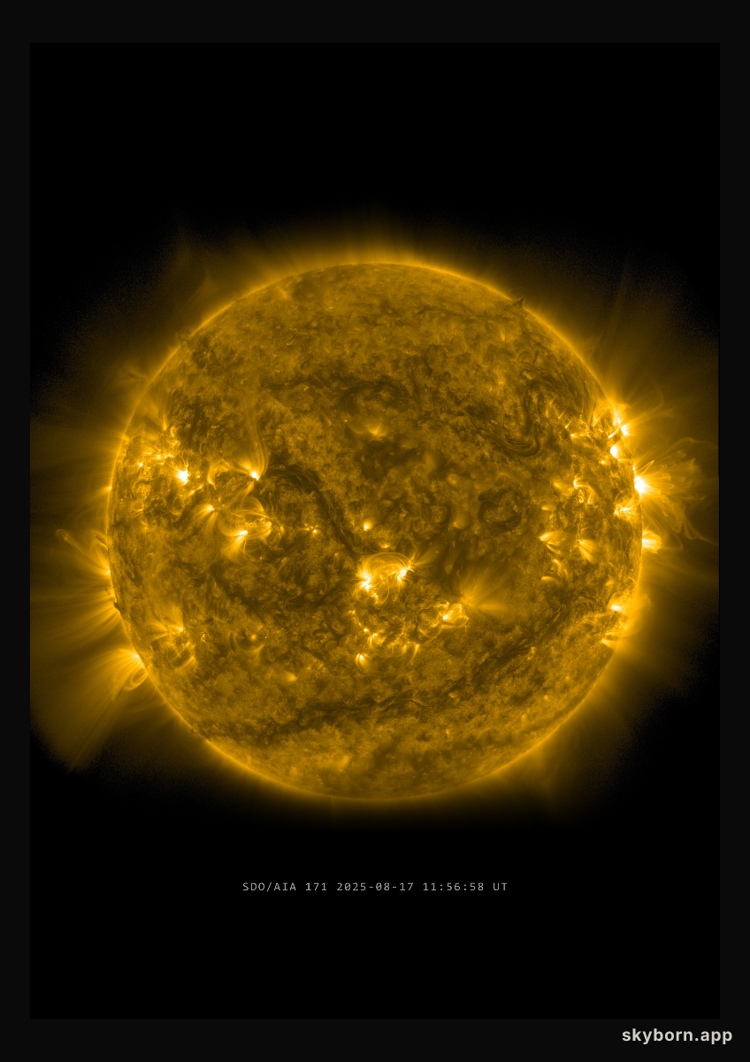 The Sun on 17 August 2025