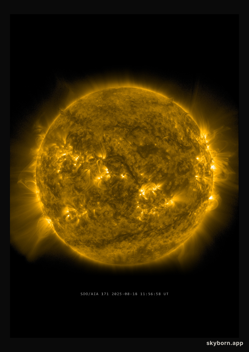 The Sun on 18 August 2025