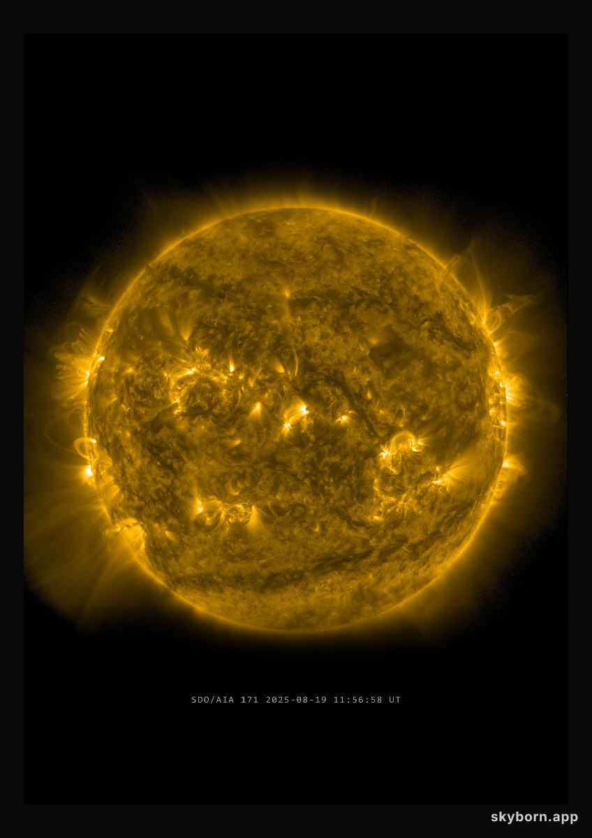 The Sun on 19 August 2025