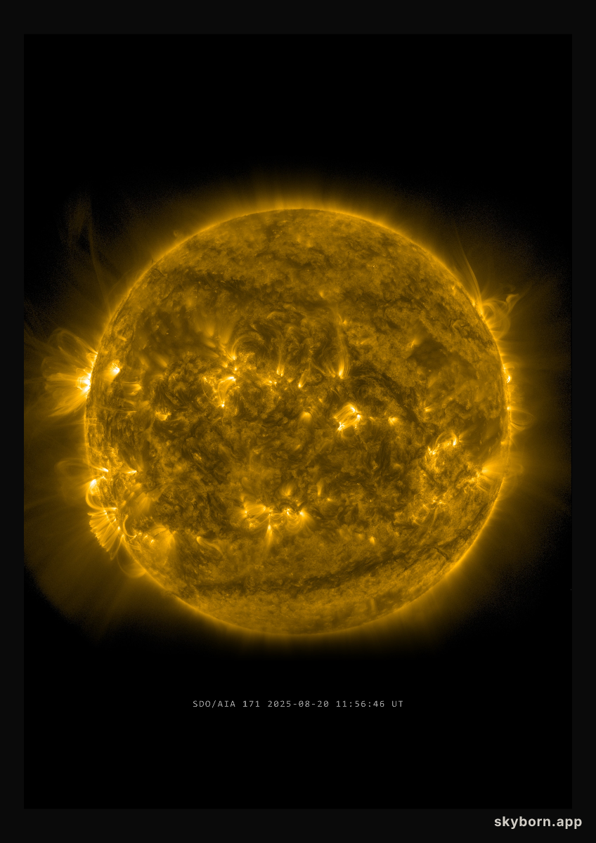 The Sun on 20 August 2025