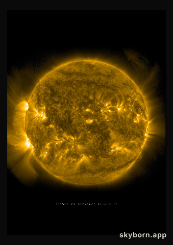 The Sun on 23 August 2025