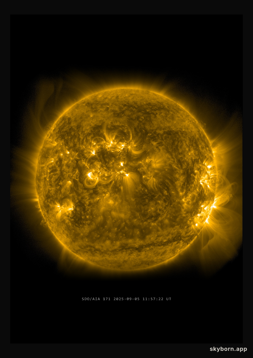 The Sun on 5 September 2025