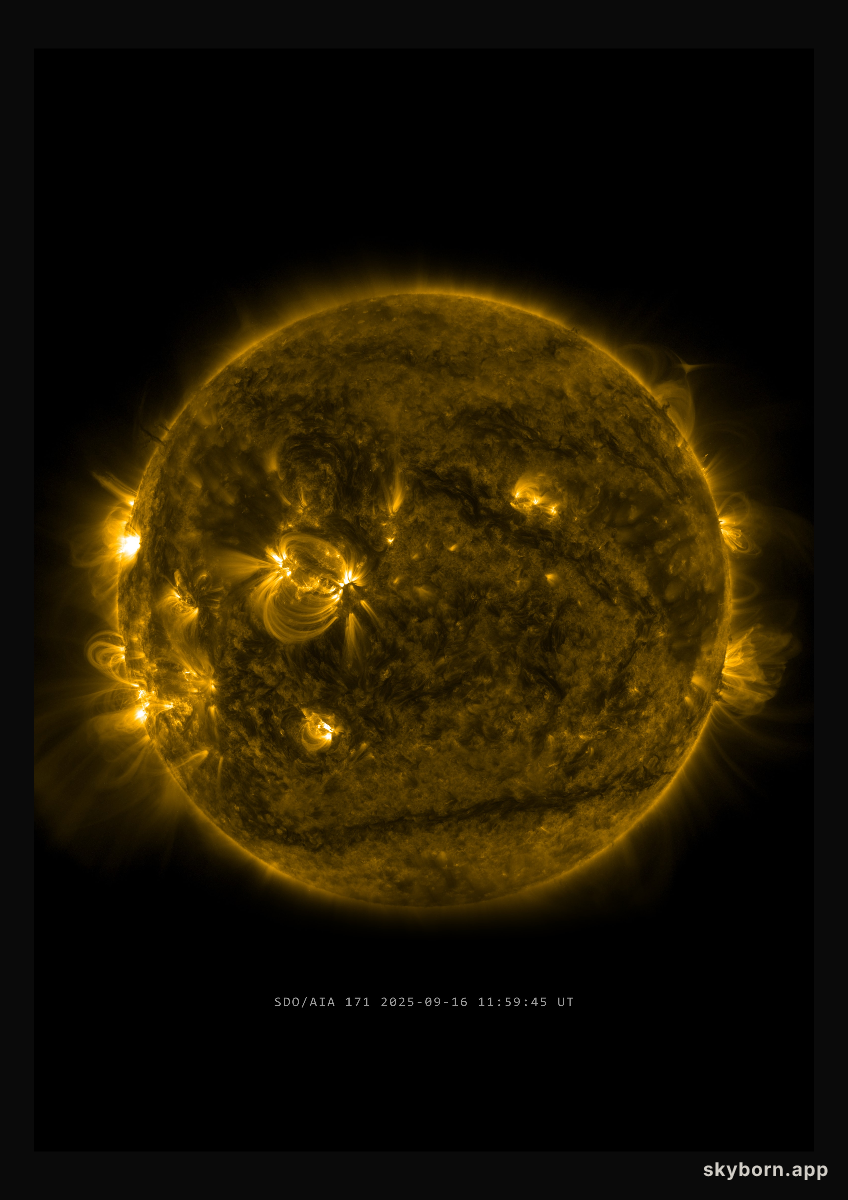 The Sun on 16 September 2025