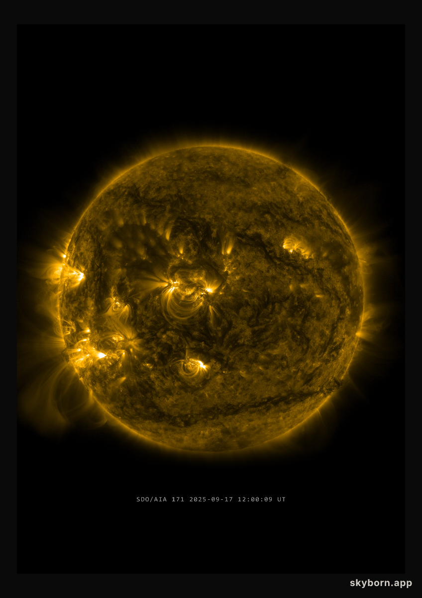 The Sun on 17 September 2025