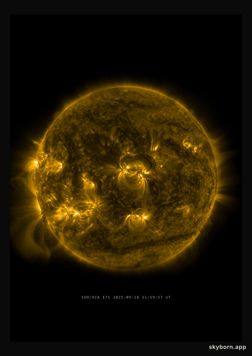 The Sun on 18 September 2025