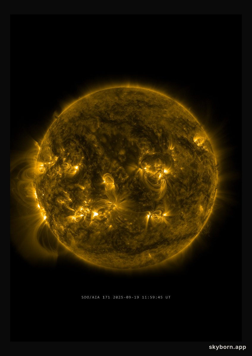 The Sun on 19 September 2025