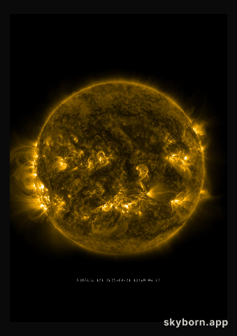 The Sun on 21 September 2025