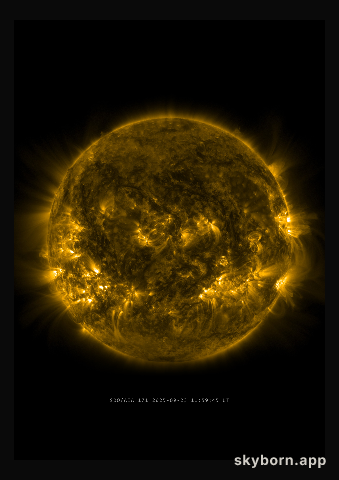 The Sun on 23 September 2025