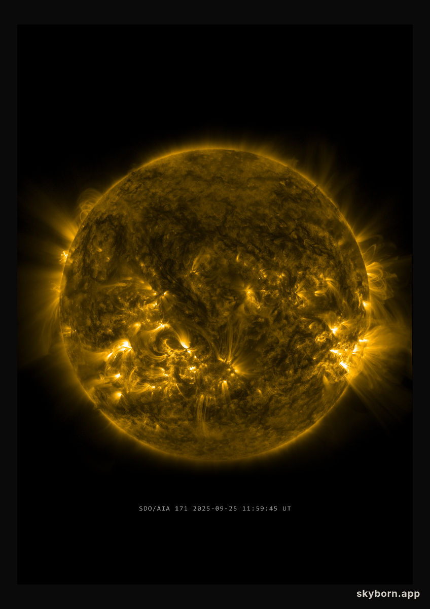 The Sun on 25 September 2025