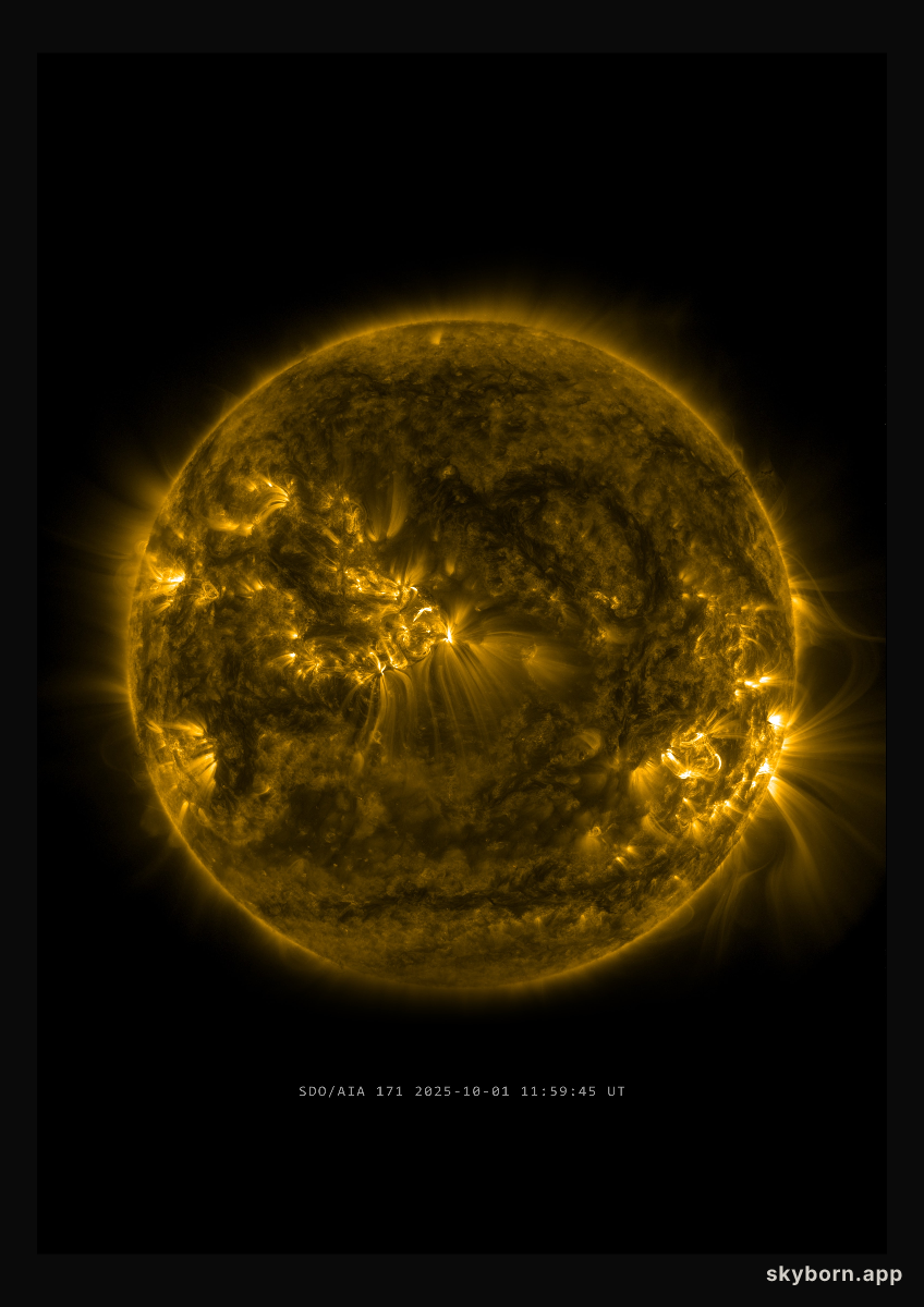 The Sun on 1 October 2025