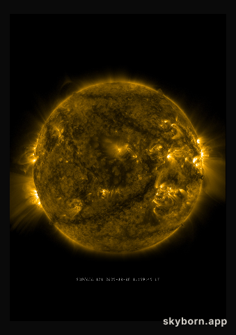 The Sun on 8 October 2025
