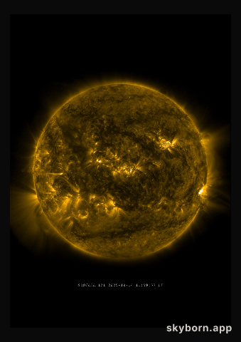 The Sun on 14 October 2025