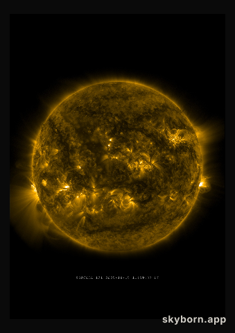 The Sun on 15 October 2025