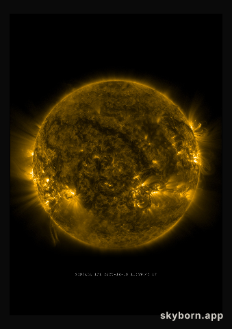 The Sun on 19 October 2025