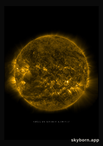The Sun on 25 October 2025