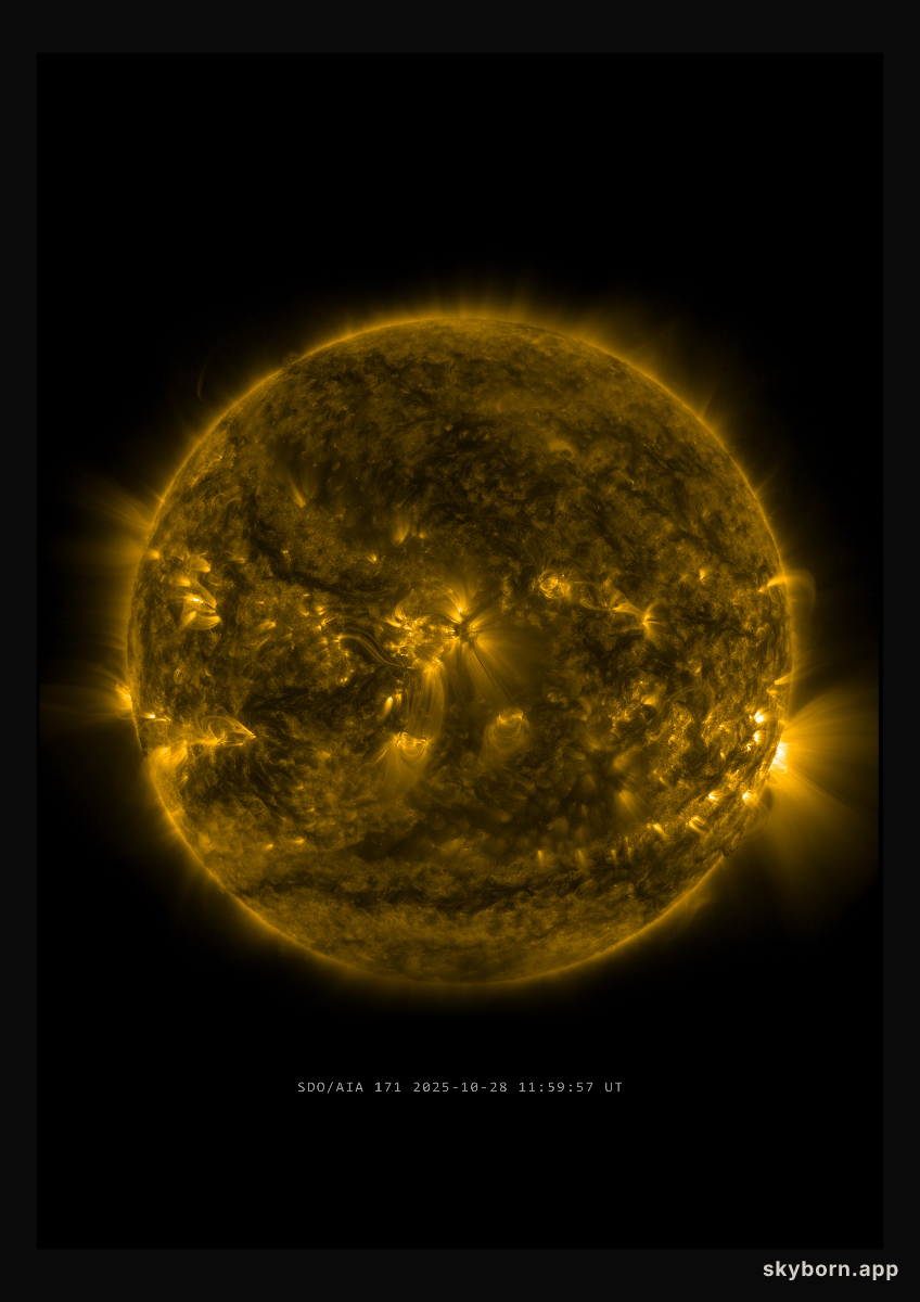 The Sun on 28 October 2025