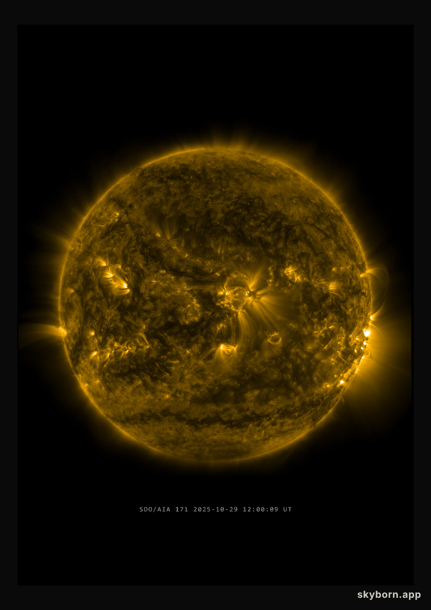 The Sun on 29 October 2025