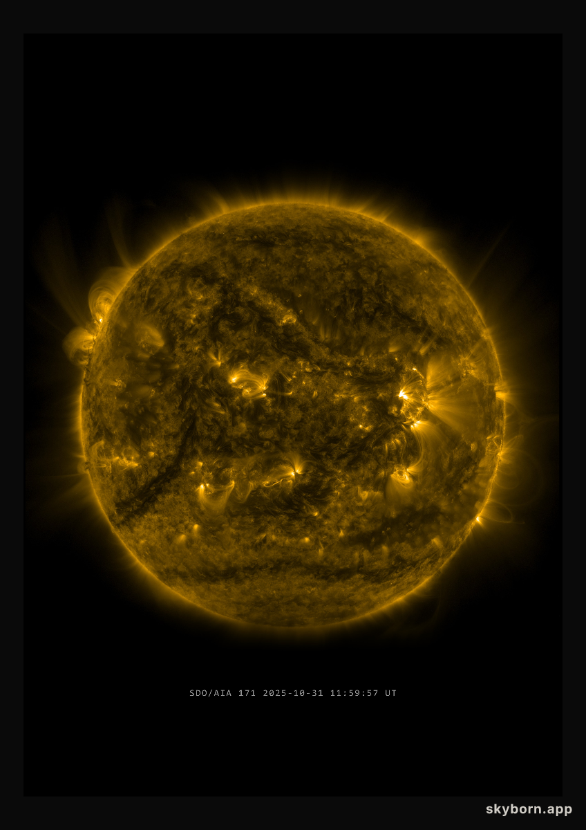 The Sun on 31 October 2025