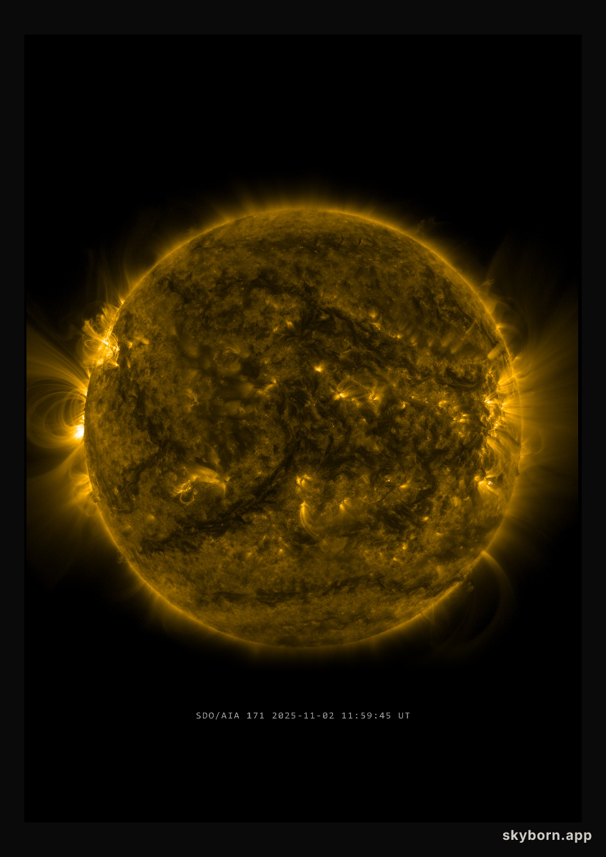 The Sun on 2 November 2025
