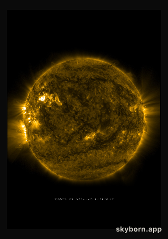 The Sun on 5 November 2025