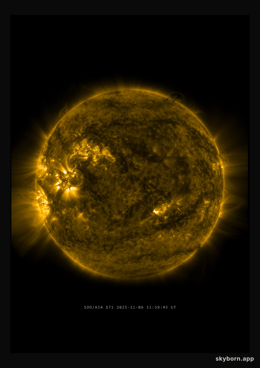 The Sun on 6 November 2025