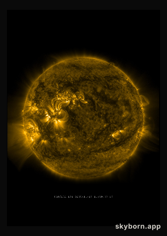 The Sun on 7 November 2025