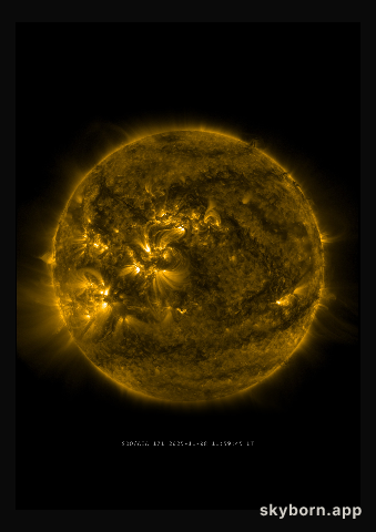 The Sun on 8 November 2025