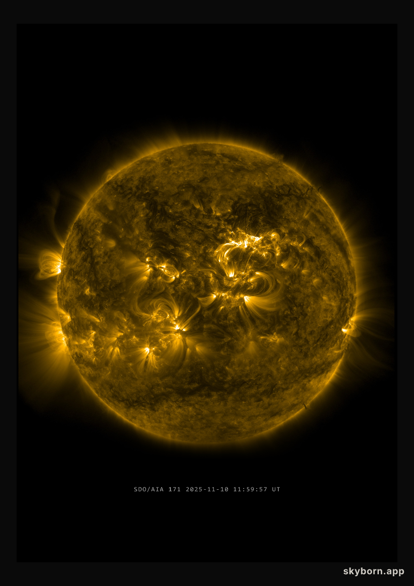 The Sun on 10 November 2025