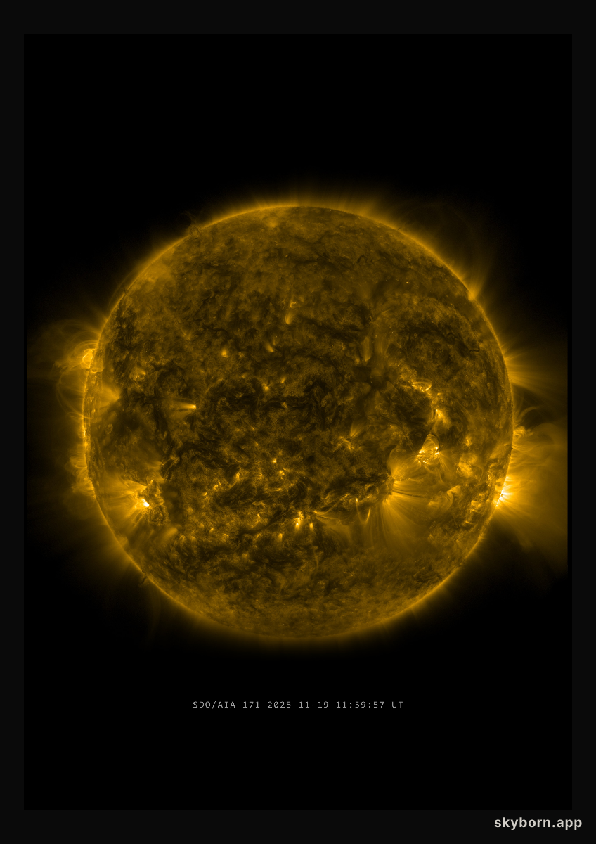 The Sun on 19 November 2025