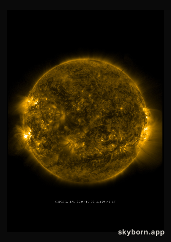 The Sun on 22 November 2025