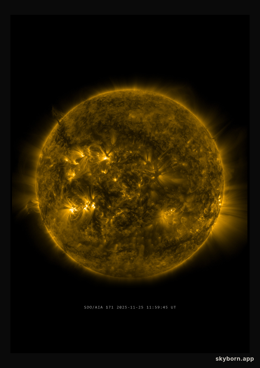 The Sun on 25 November 2025