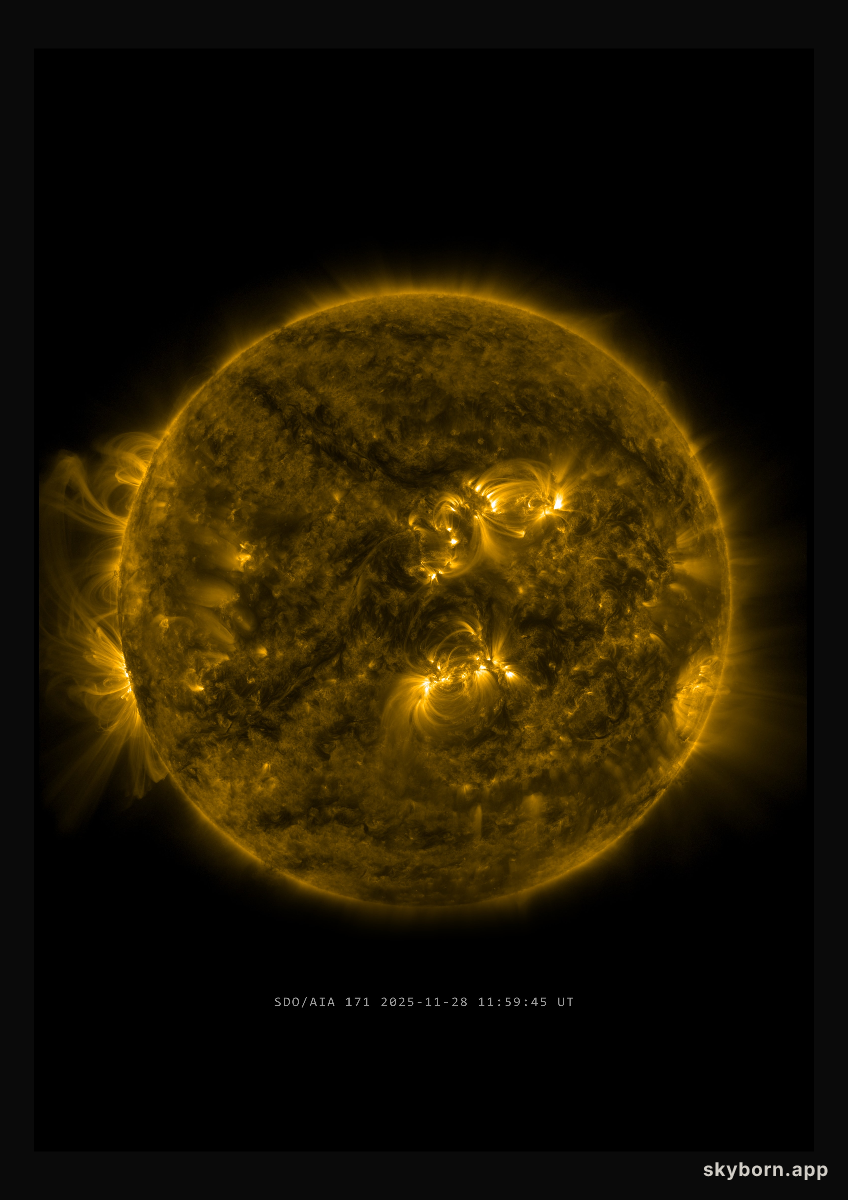 The Sun on 28 November 2025