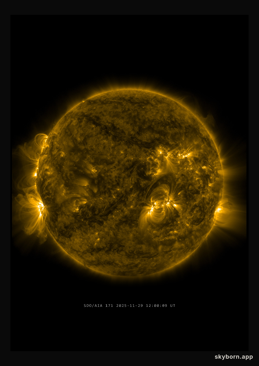 The Sun on 29 November 2025