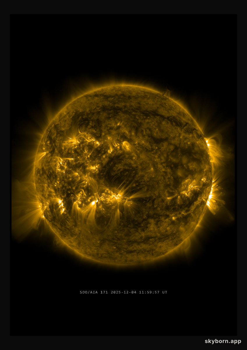 The Sun on 4 December 2025