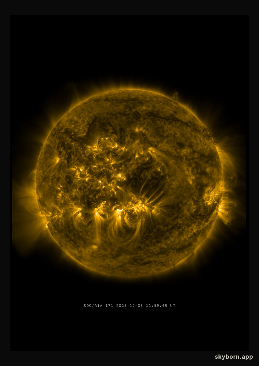 The Sun on 5 December 2025