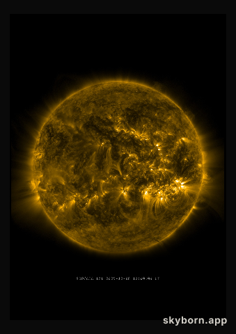 The Sun on 8 December 2025
