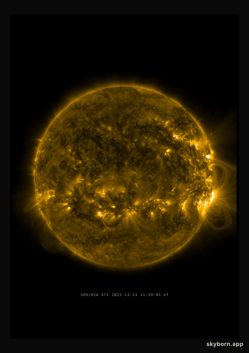 The Sun on 11 December 2025