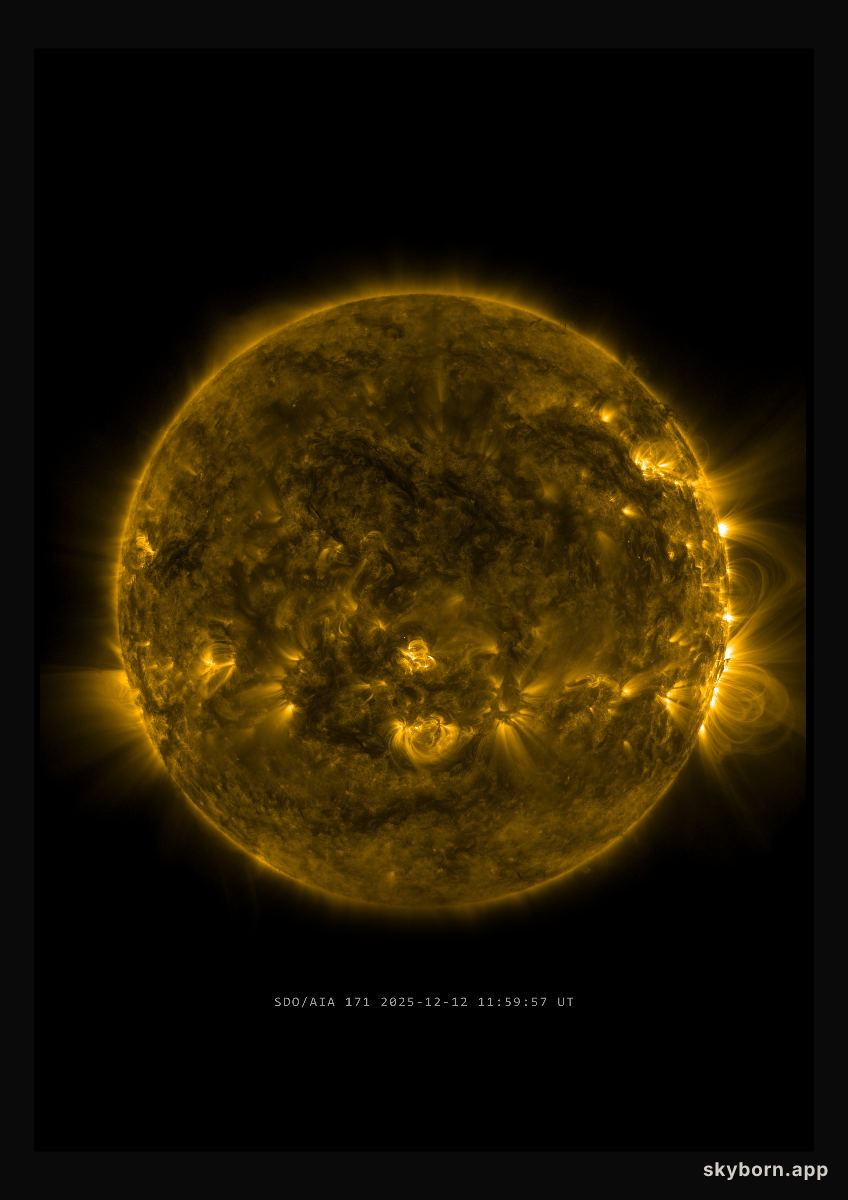 The Sun on 12 December 2025