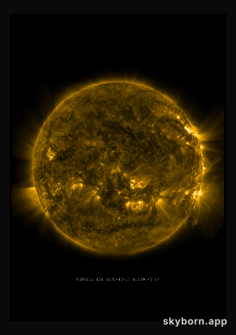 The Sun on 13 December 2025
