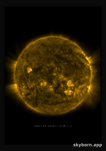 The Sun on 14 December 2025