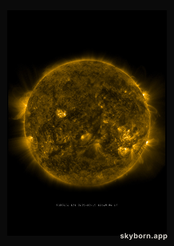 The Sun on 15 December 2025