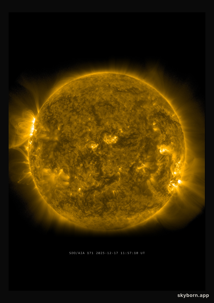 The Sun on 17 December 2025