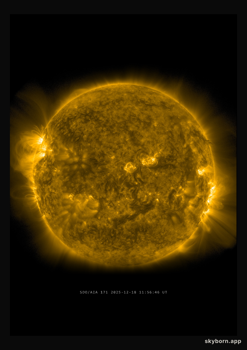 The Sun on 18 December 2025
