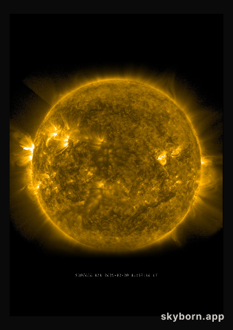 The Sun on 20 December 2025