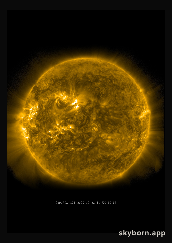 The Sun on 22 December 2025