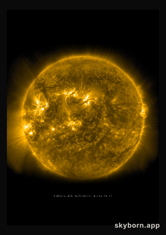 The Sun on 23 December 2025