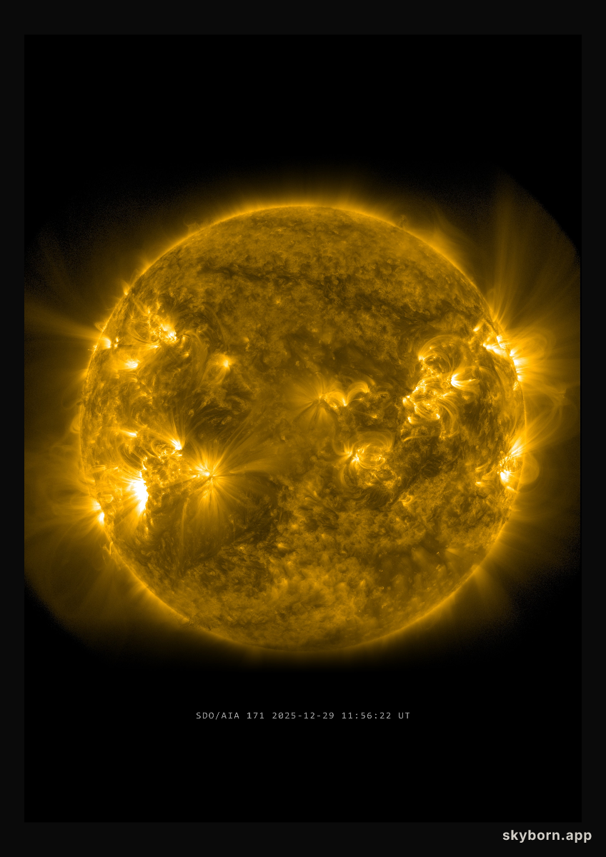 The Sun on 29 December 2025