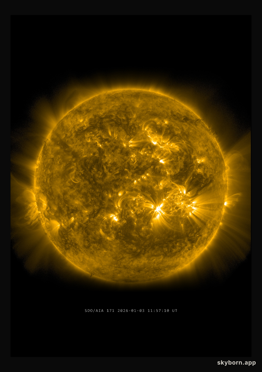 The Sun on 3 January 2026