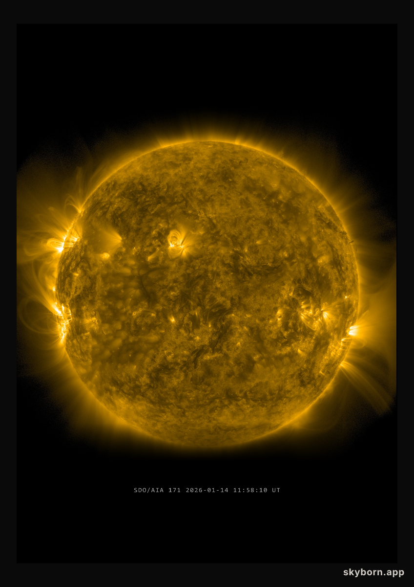 The Sun on 14 January 2026