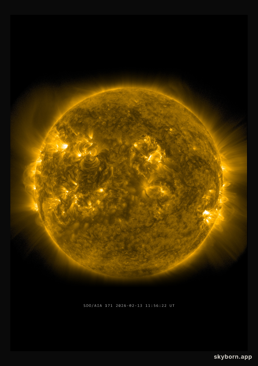 The Sun on 13 February 2026